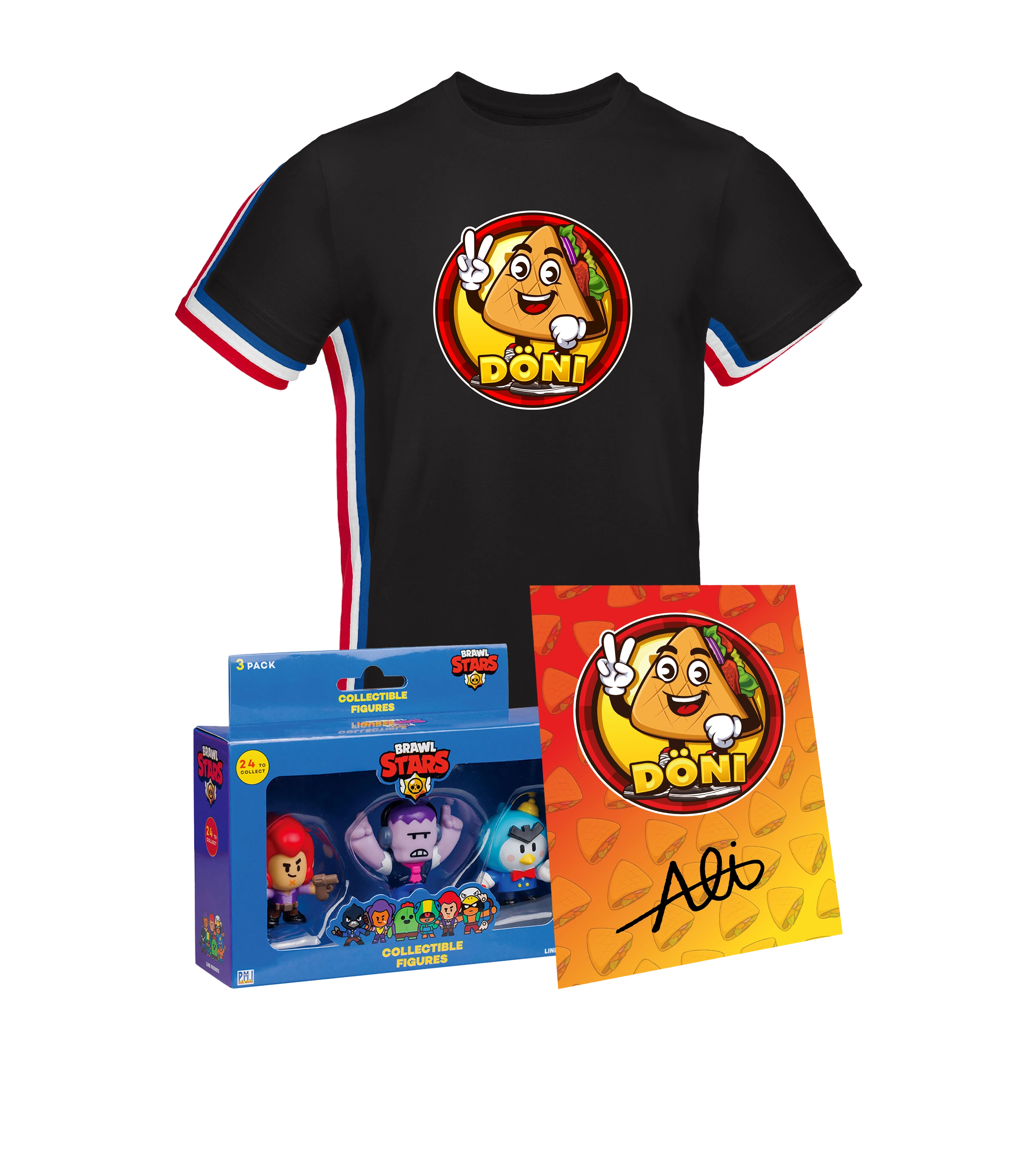 CutterAli BLACK FRIDAY Bundle - T-Shirt + BS-Toys + Autogrammkarte