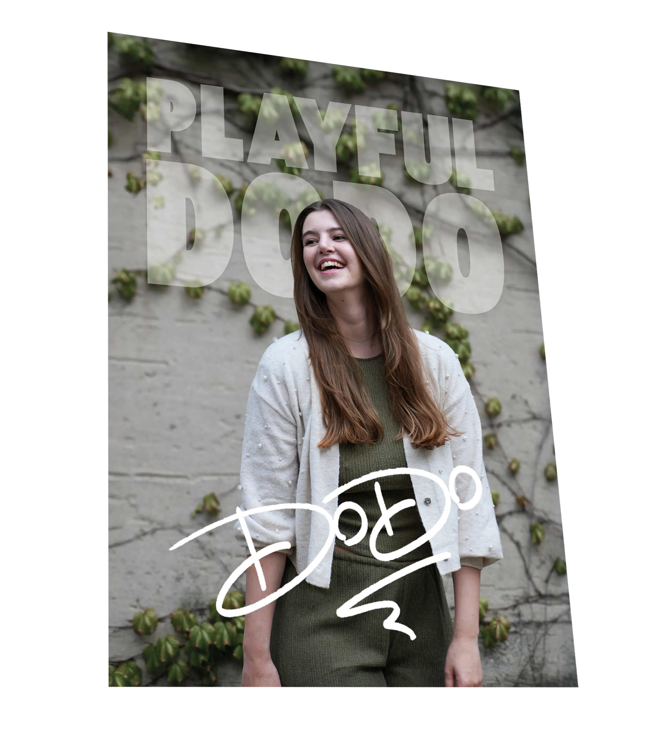 PlayfulDodo - T-Shirt + Autogrammkarte - Cozy Gaming Season - Weiß