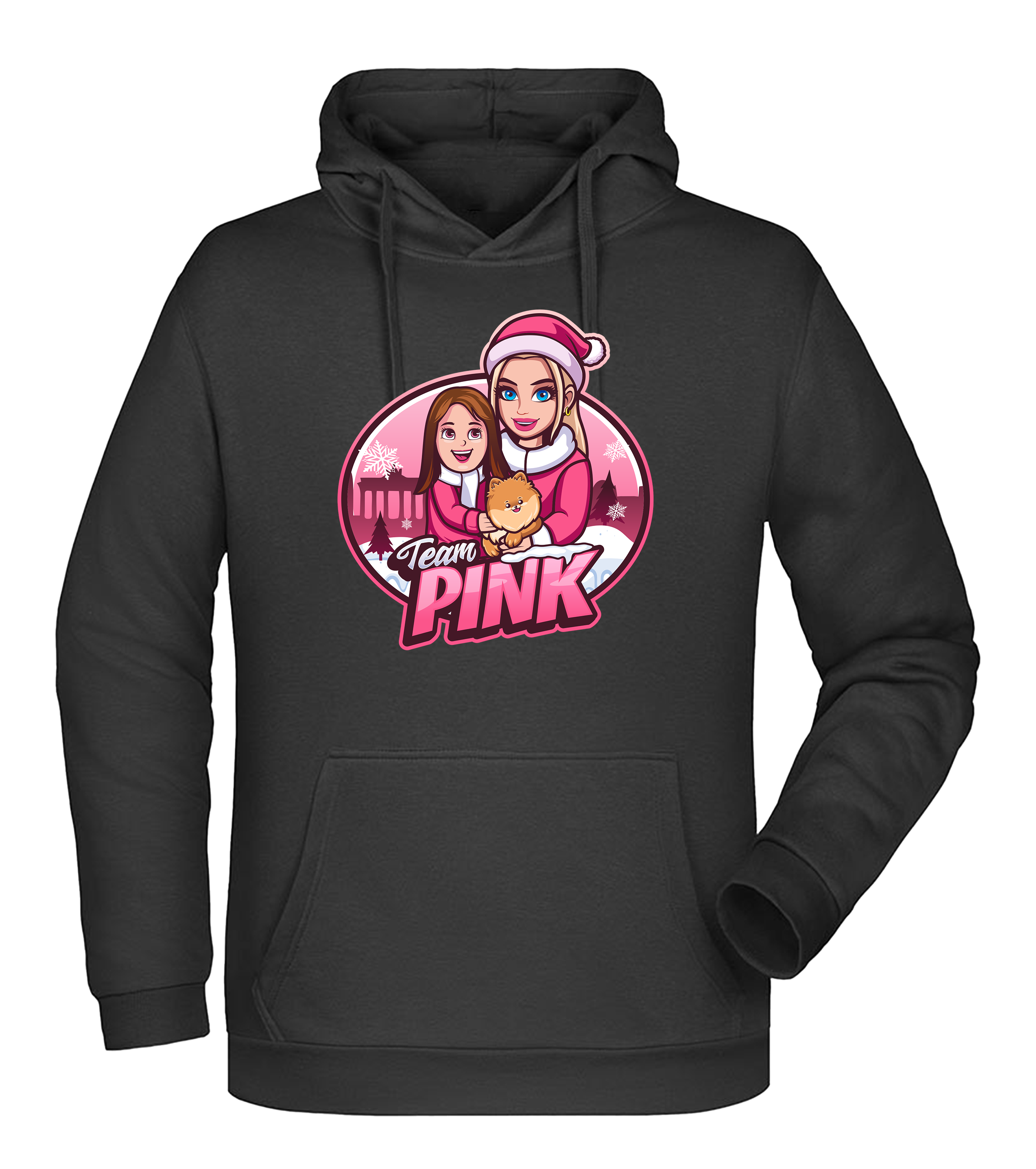#TEAMPINK CanselGuel Adventskalender Bundle - Hoodie + Mini-Adventskalender + Autogrammkarte