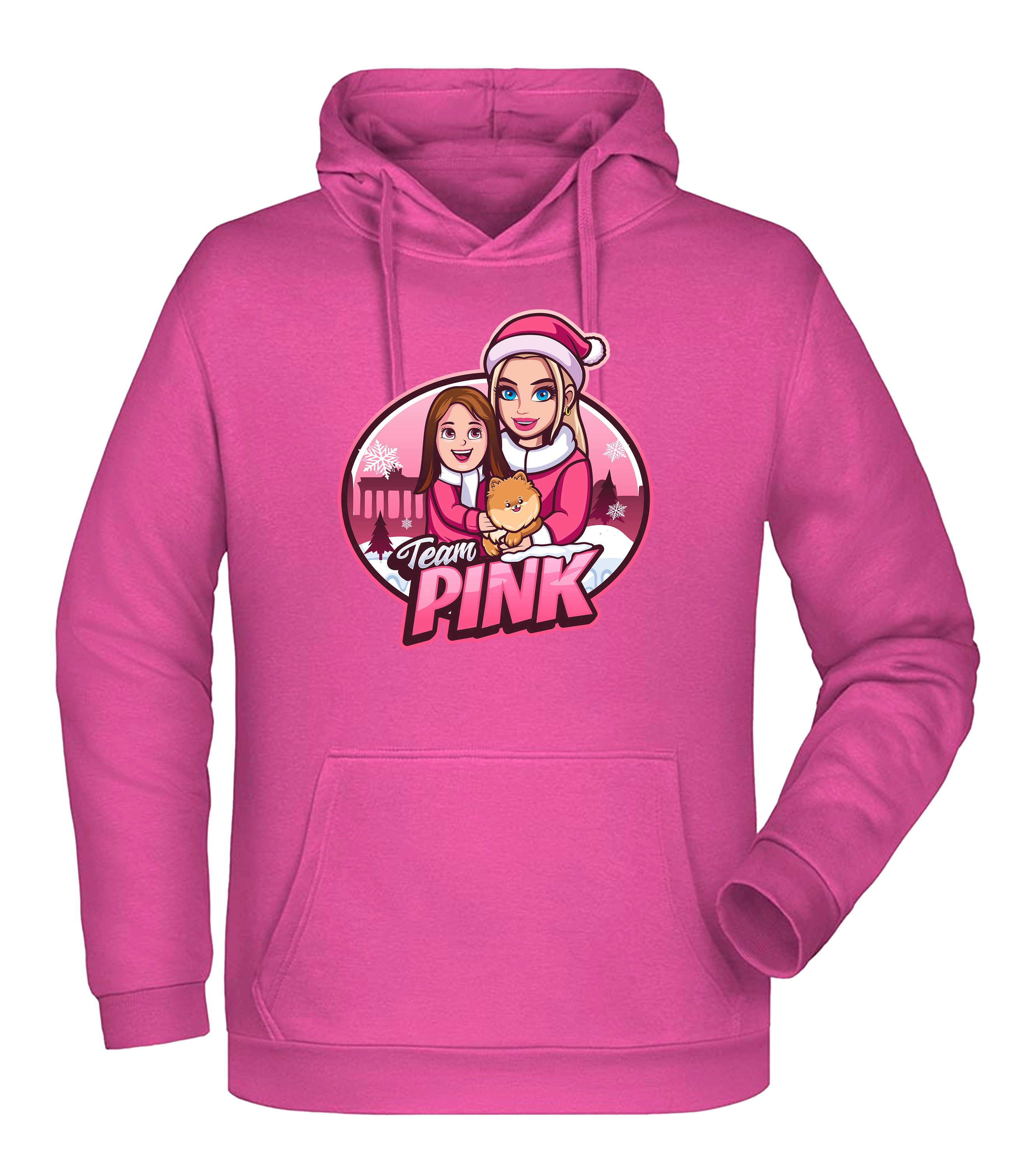 #TEAMPINK CanselGuel Adventskalender Bundle - Hoodie + Mini-Adventskalender + Autogrammkarte