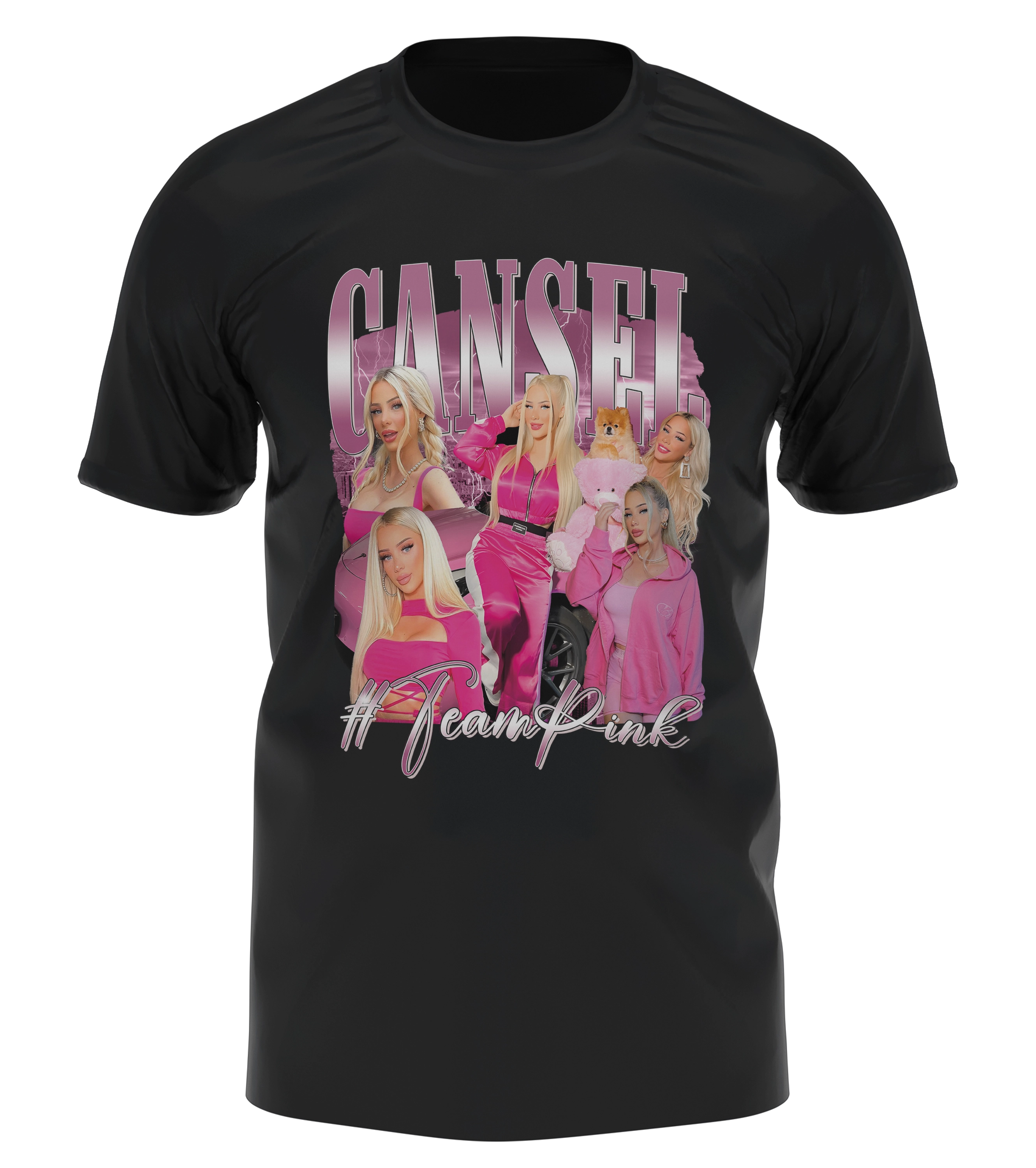 CanselGuel #TEAMPINK - Collage - T-Shirt