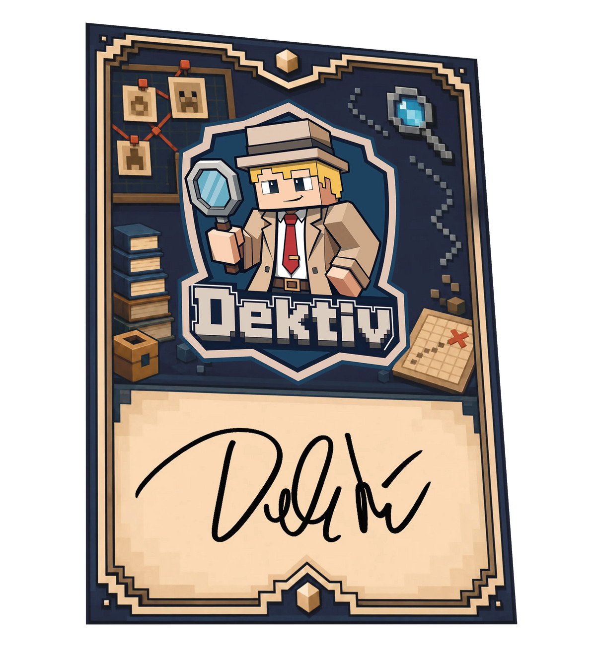 Dektiv - T-Shirt + Tasse + Autogrammkarte