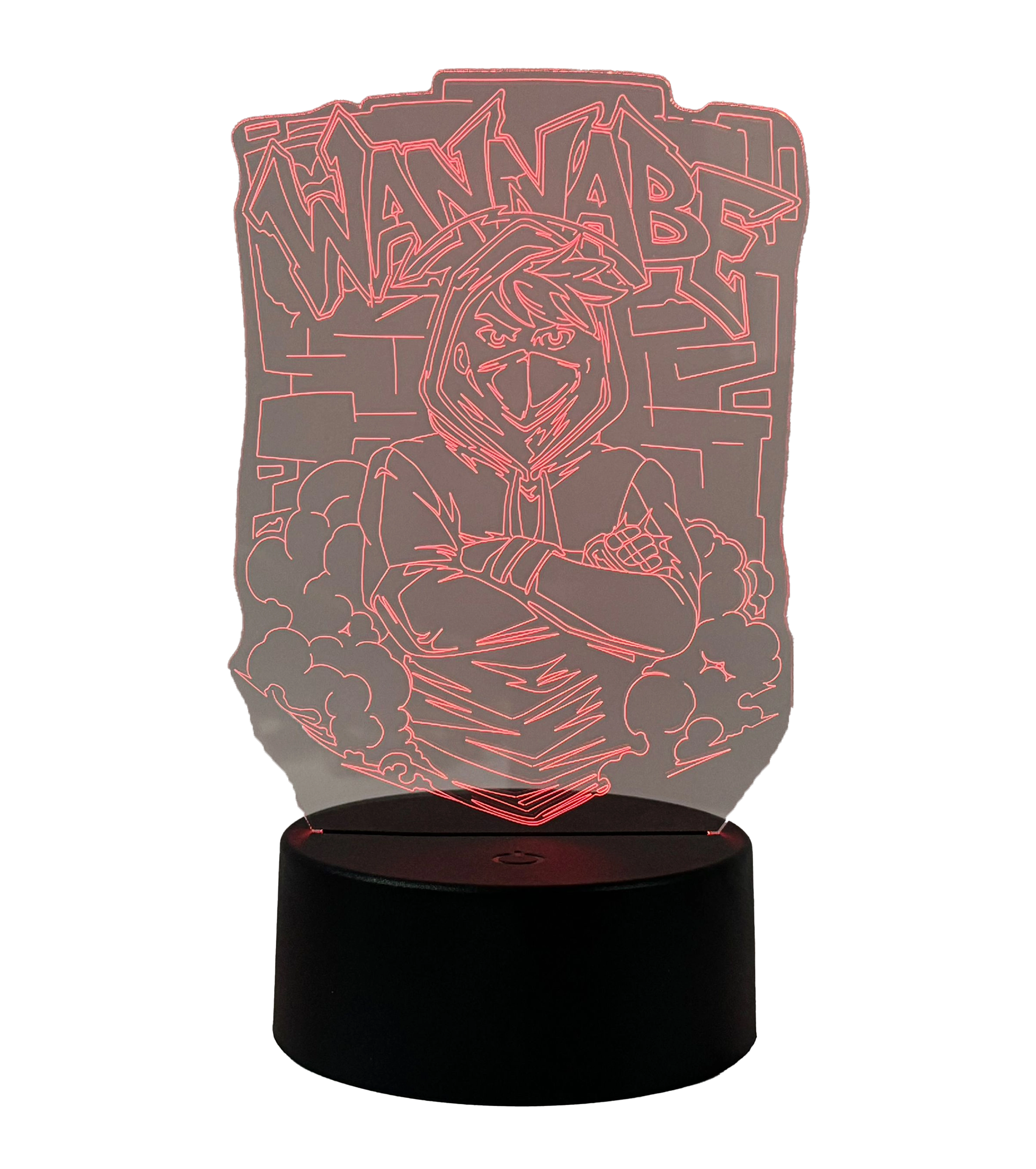 Wannabe 3D LED Lampe