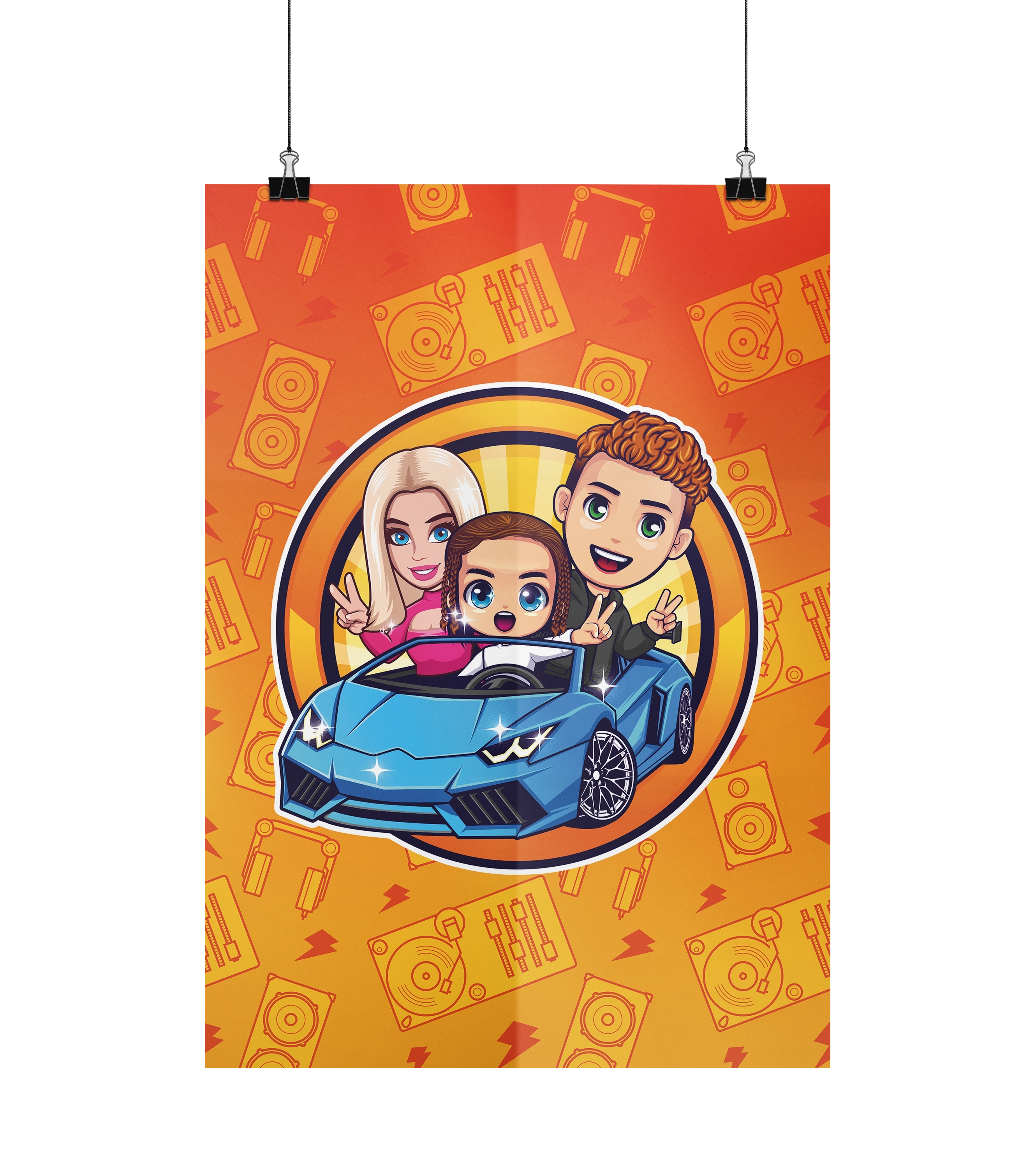Leontin Song Bundle - Hoodie + Geldbörse + Poster DIN A3 + Autogrammkarte
