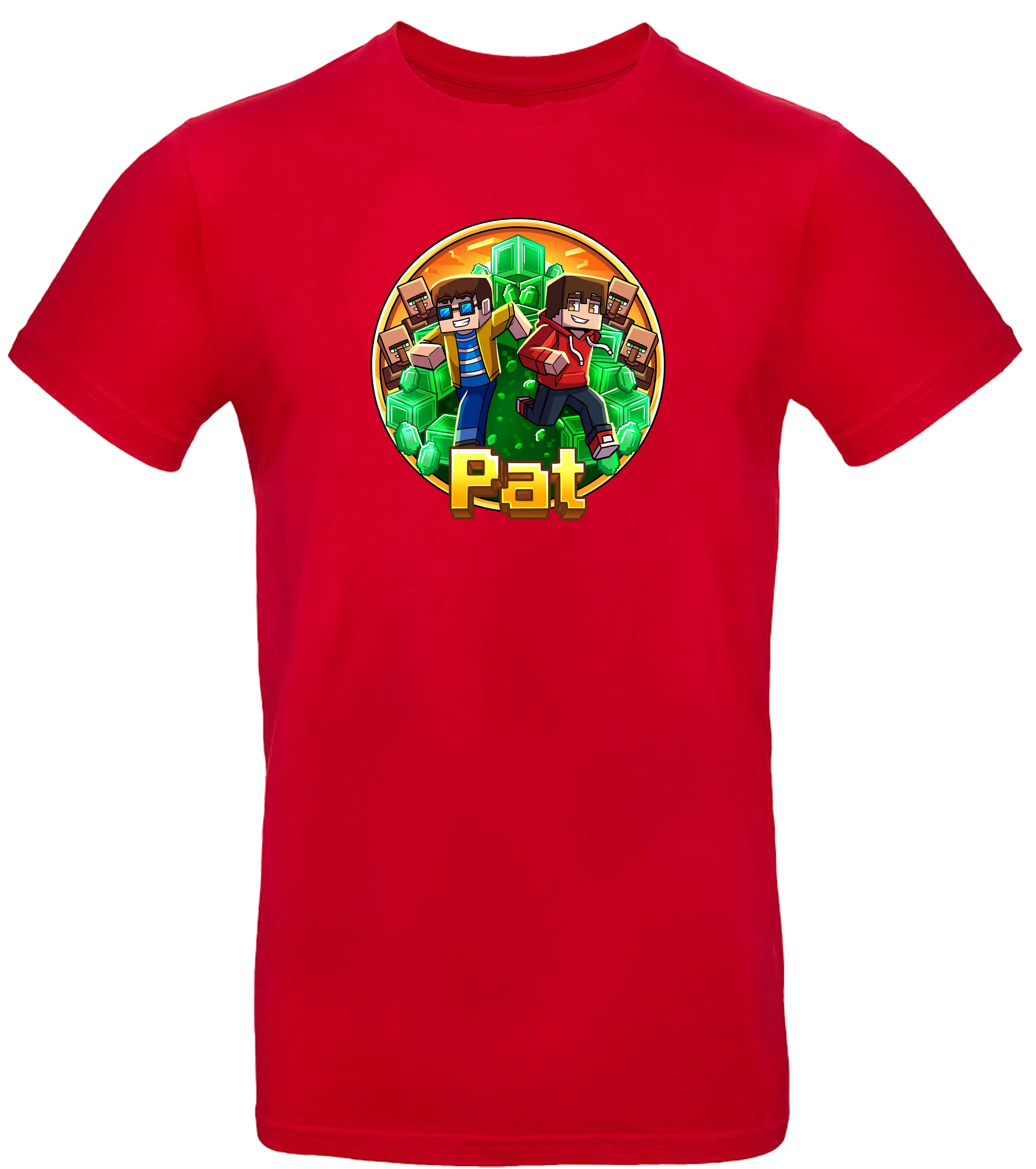 Pat - T-Shirt + Flasche + Schlüsselanhänger + Autogrammkarte