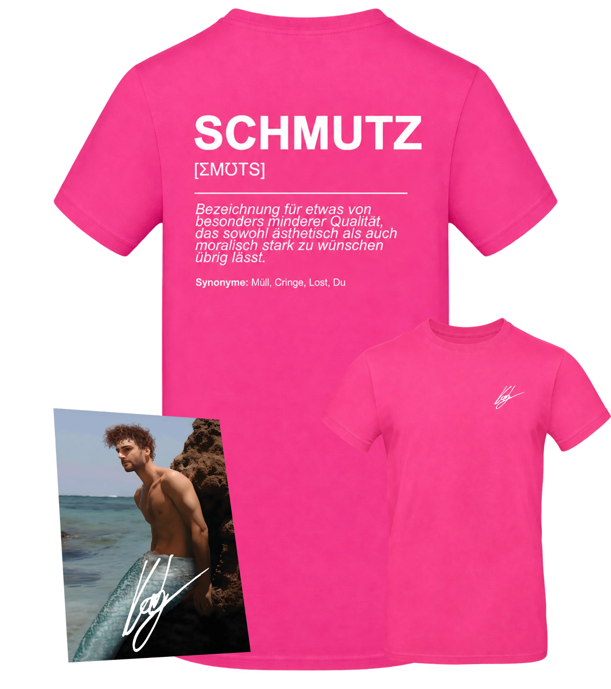 ItsKaby - T-Shirt + Autogrammkarte - Schmutz