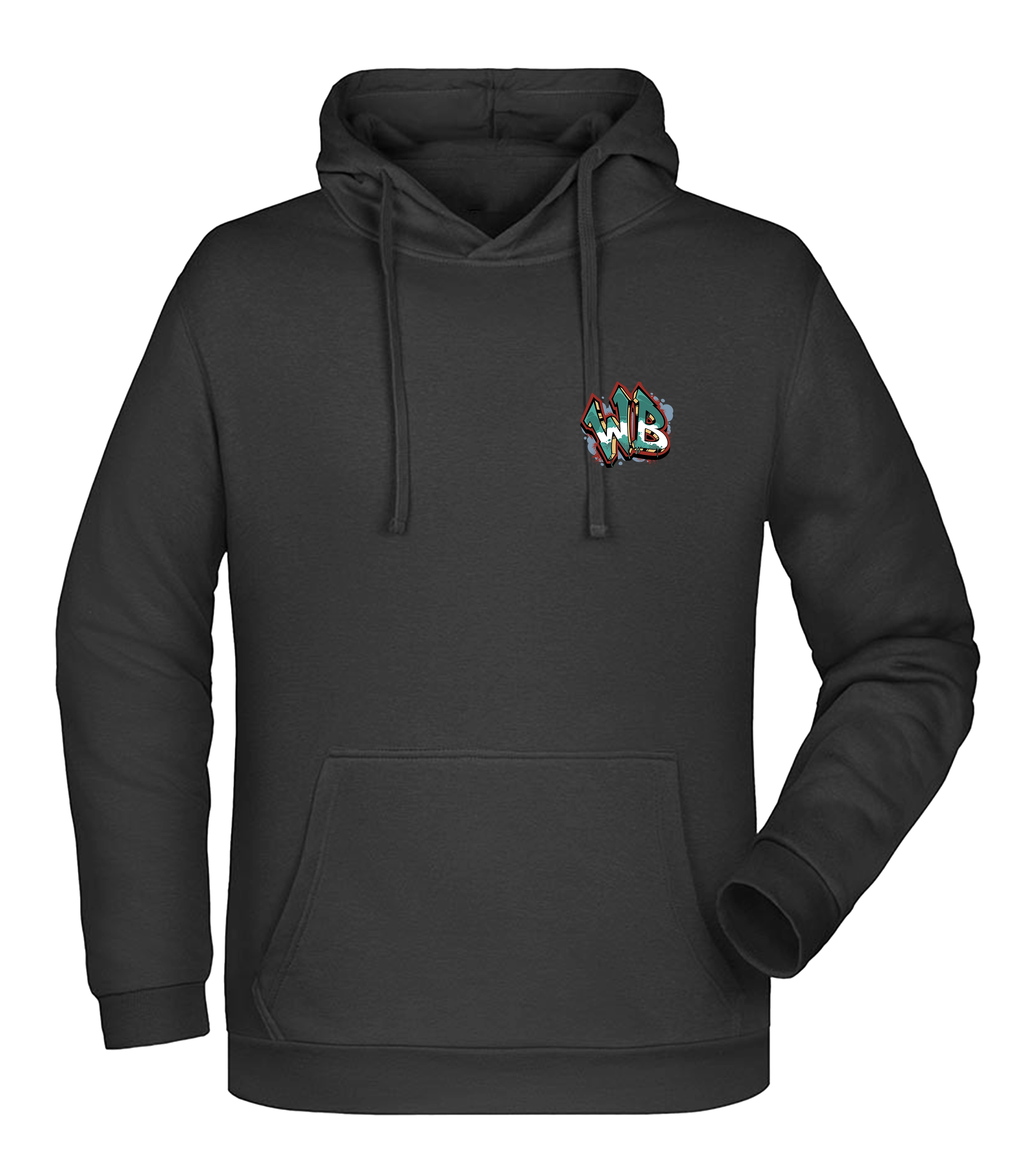 WannaBe BLACK WEEK Bundle - Graffiti Hoodie + Adventskalender + Autogrammkarte