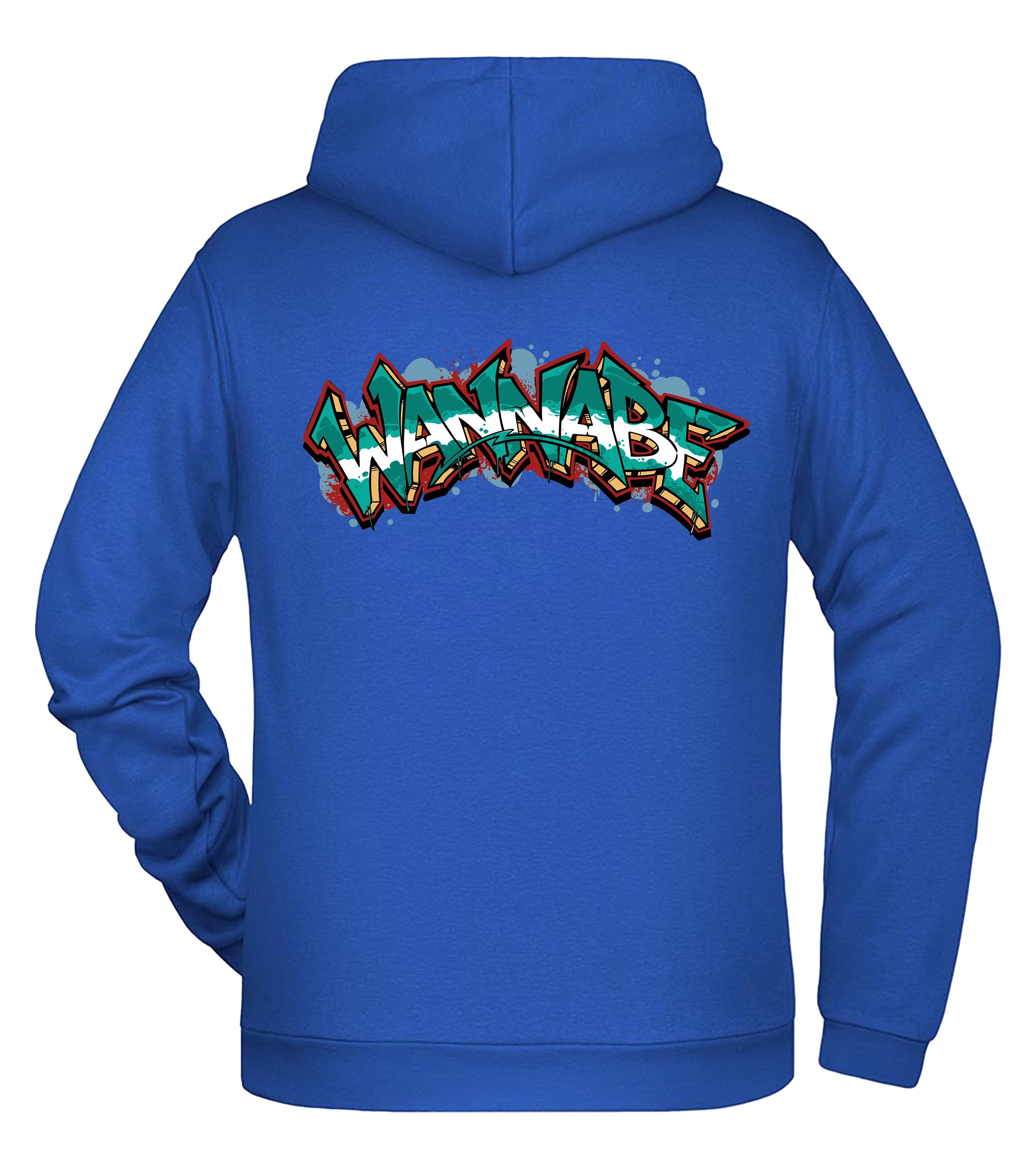 WannaBe BLACK WEEK Bundle - Graffiti Hoodie + Adventskalender + Autogrammkarte