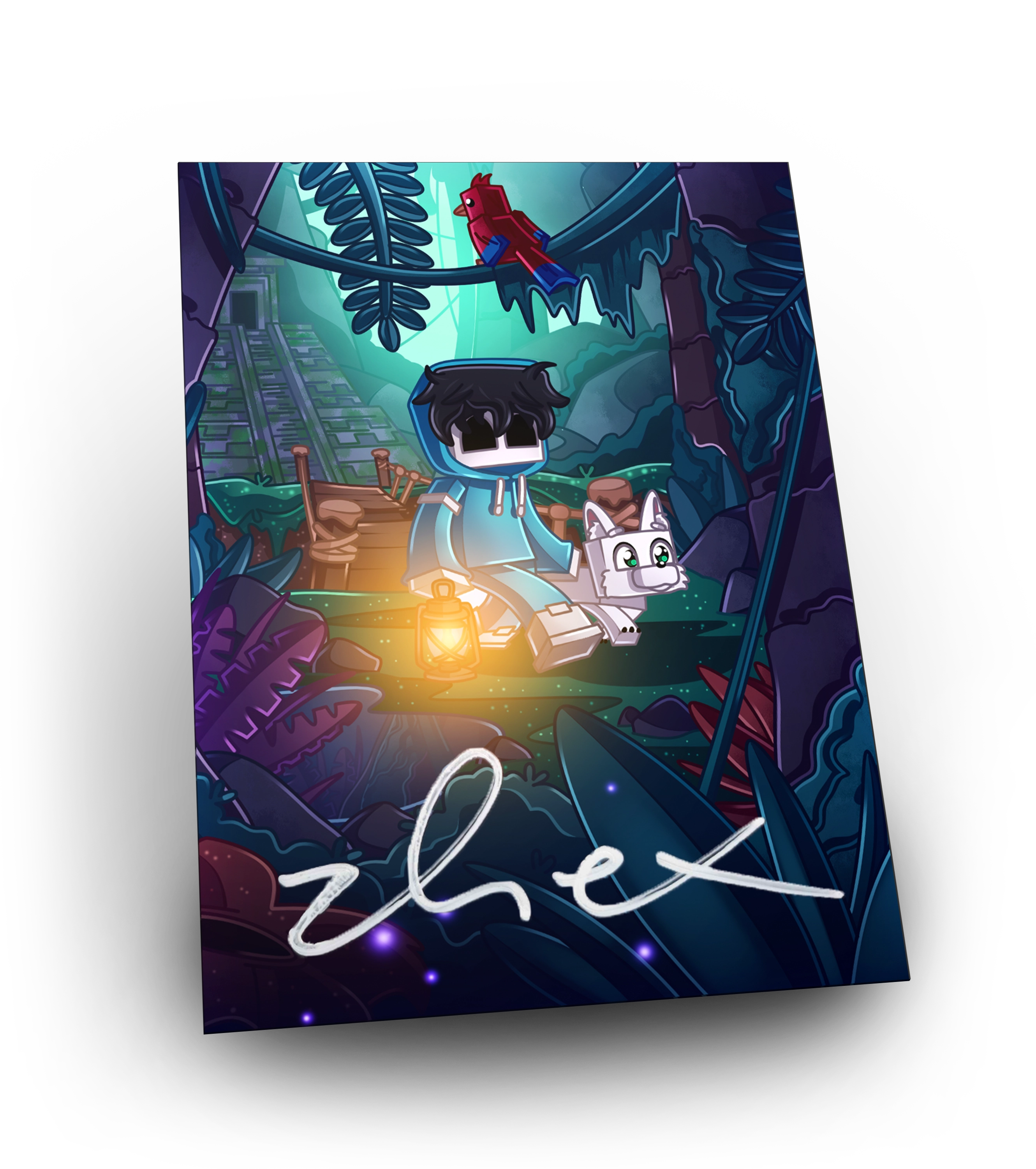 zOnex Plushie Bundle - Plushie + Autogrammkarte