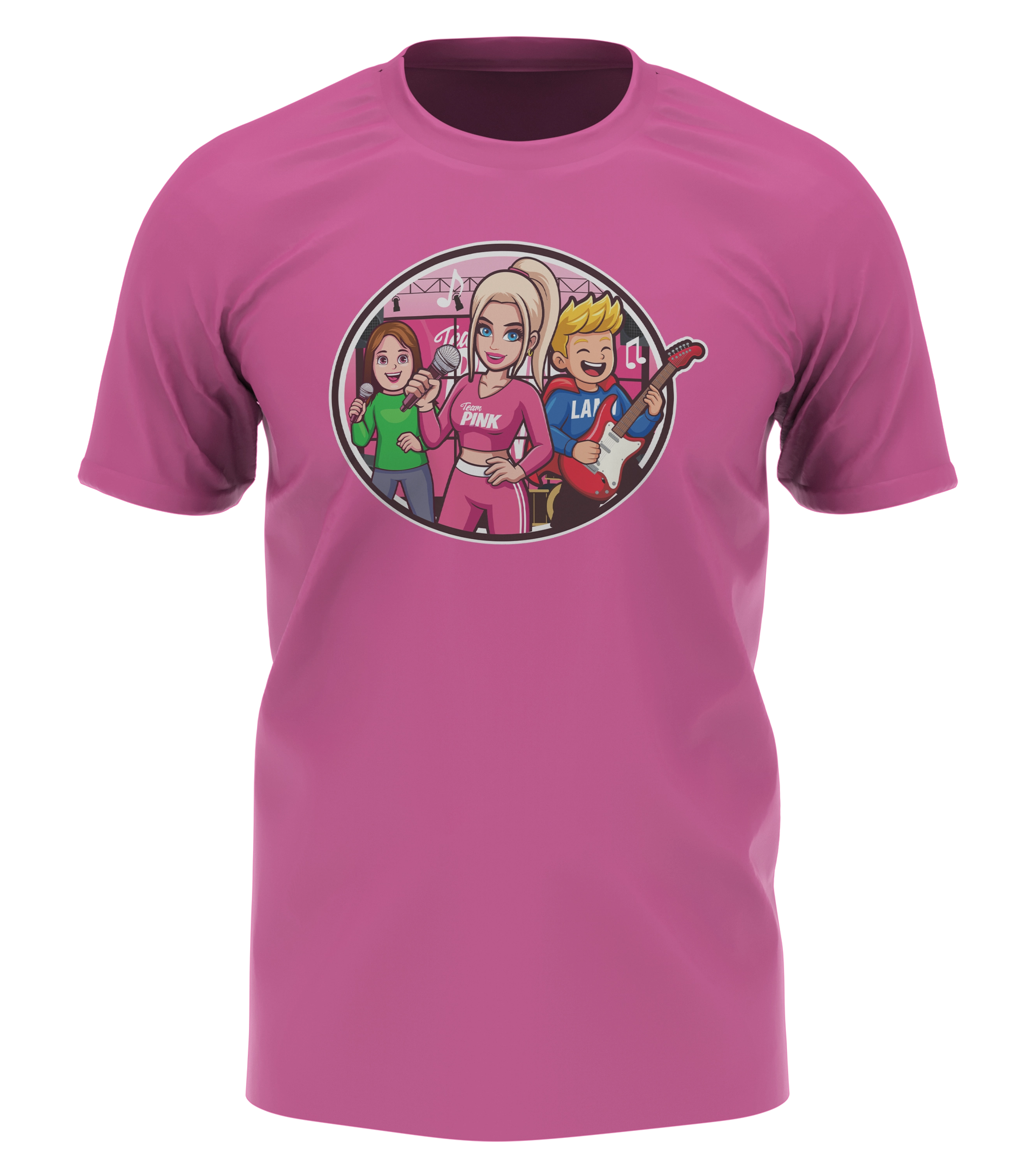 #TEAM PINK CanselGuel Song Bundle - T-Shirt + Mystery Drink + Autogrammkarte