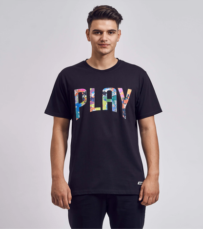 Schei** Boxer - PLAY T-Shirt schwarz