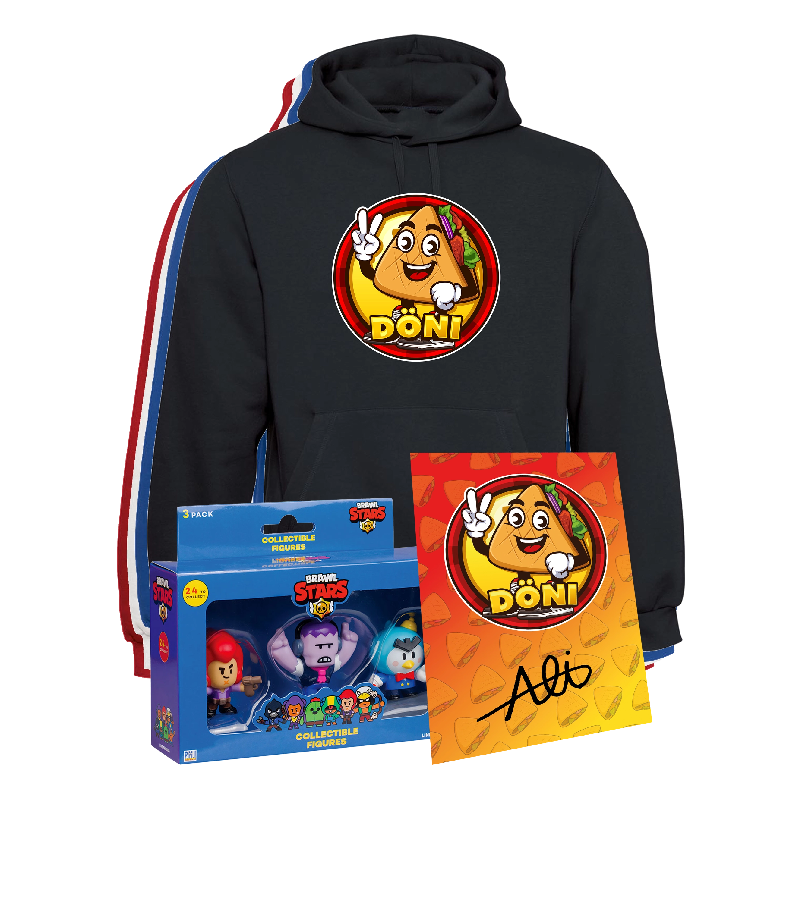 CutterAli BLACK FRIDAY Bundle - Hoodie + BS-Toys + Autogrammkarte