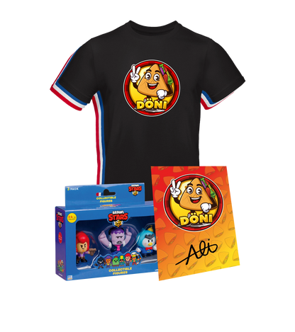 CutterAli BLACK FRIDAY Bundle - T-Shirt + BS-Toys + Autogrammkarte