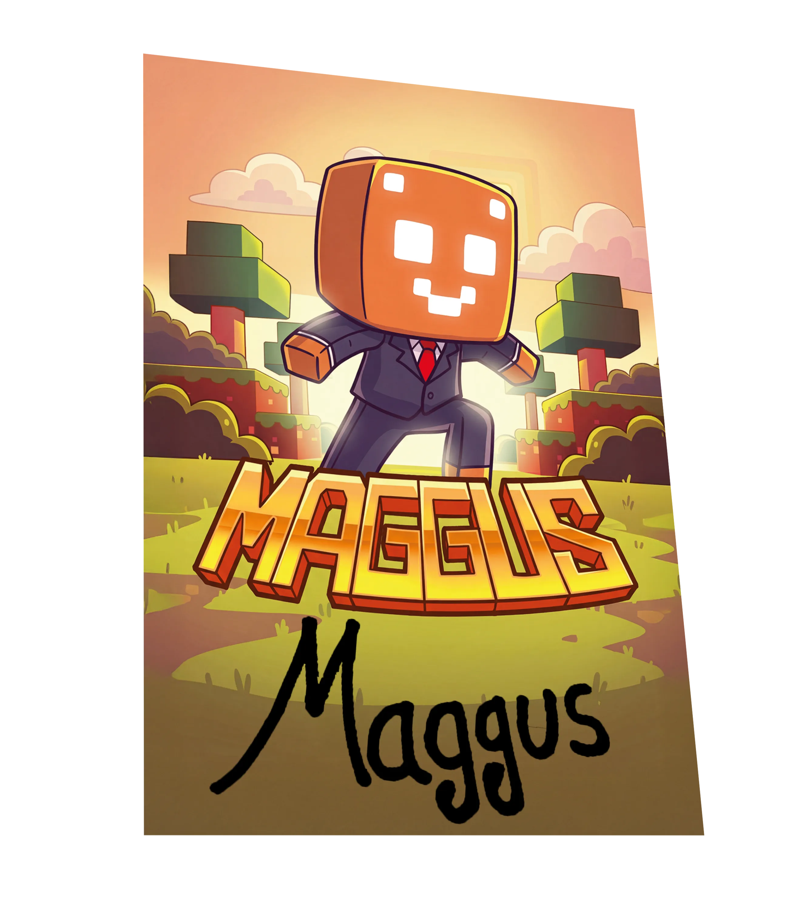 Maggus - T-Shirt + Autogrammkarte