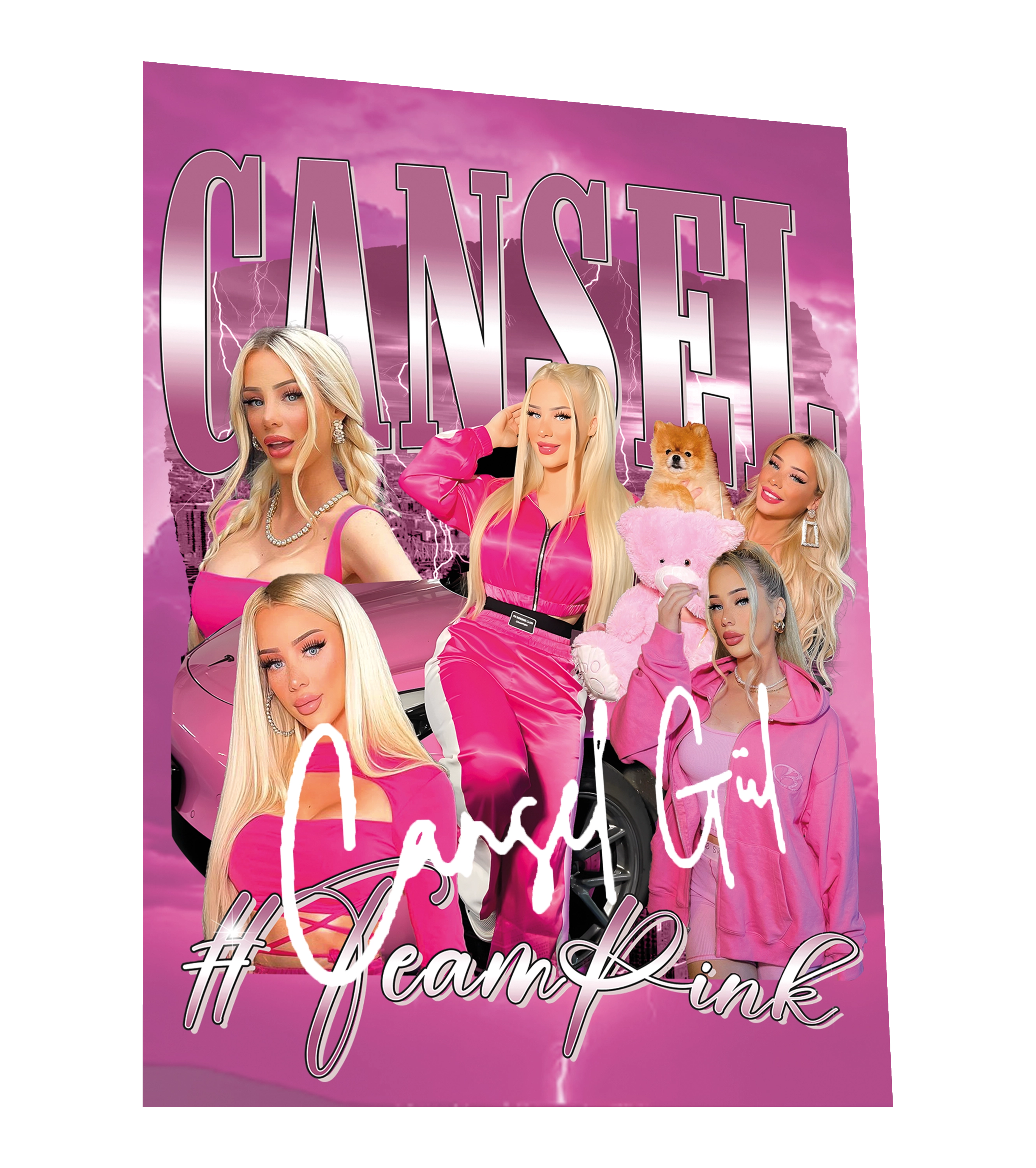 Canselguel Sommer Bundle Shirt - T-Shirt + Trinkflasche + Autogrammkarte