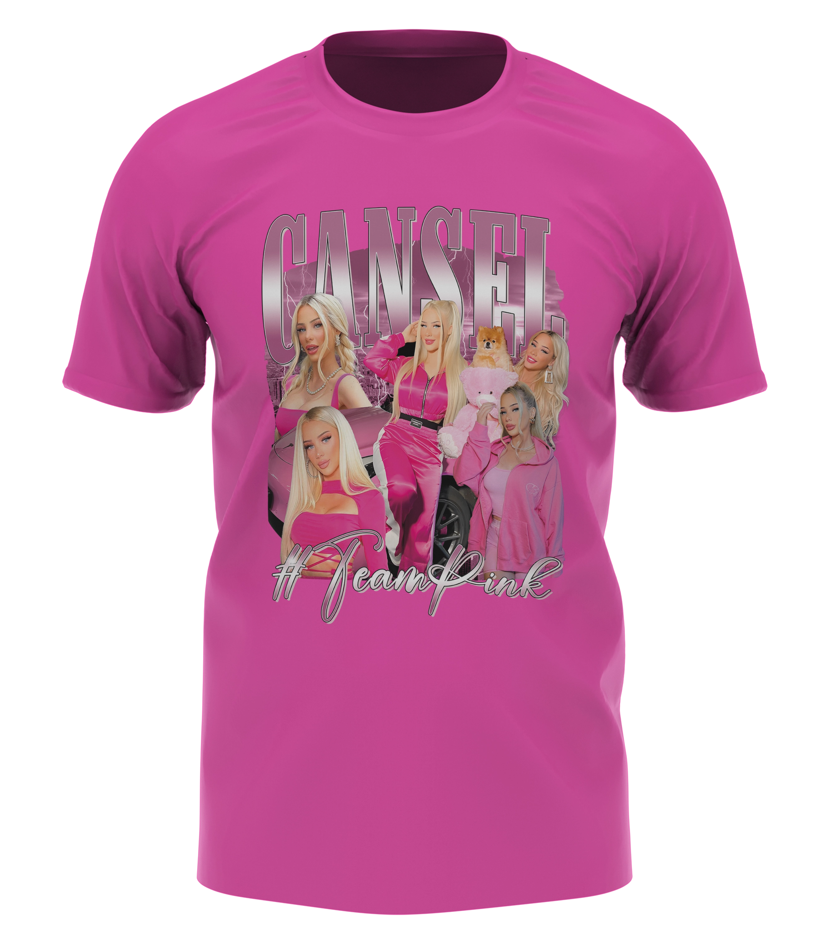 CanselGuel #TEAMPINK - Collage - T-Shirt