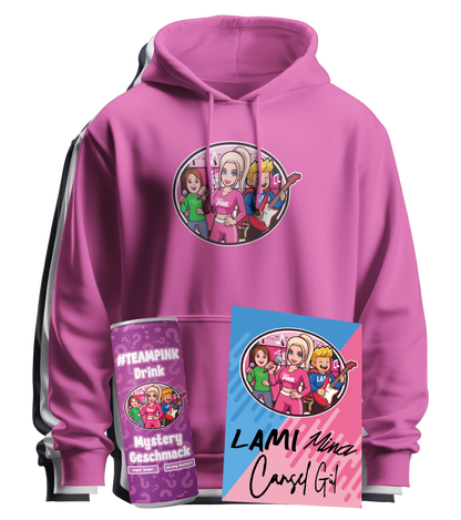 #TEAM PINK CanselGuel Song Bundle - Hoodie + Mystery Drink + Autogrammkarte