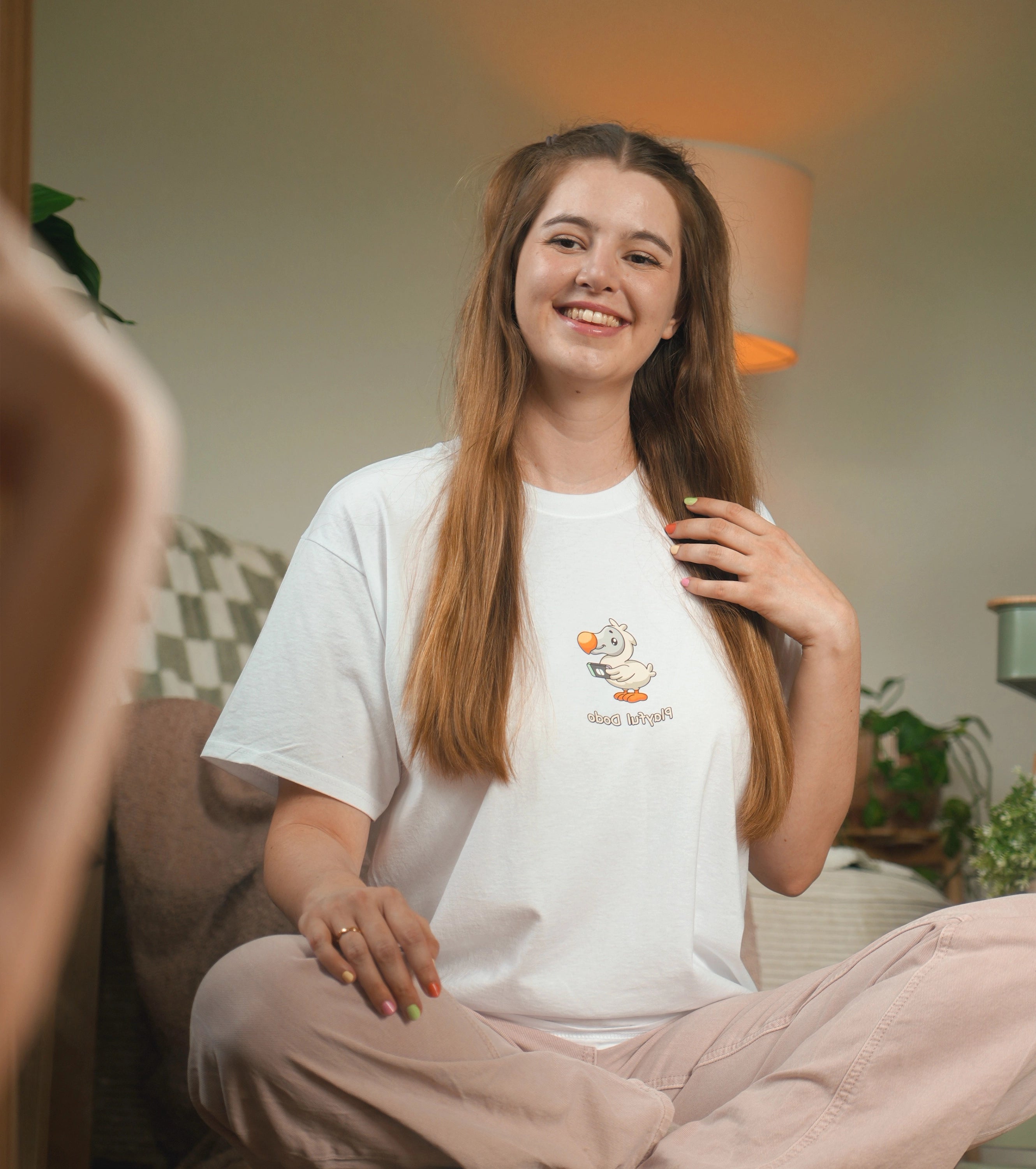 PlayfulDodo - T-Shirt + Autogrammkarte - Playful Dodo - Weiß
