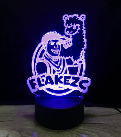 Flakezc 3D LED Lampe