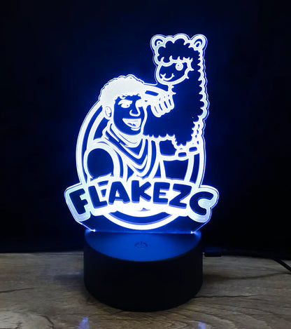 Flakezc 3D LED Lampe