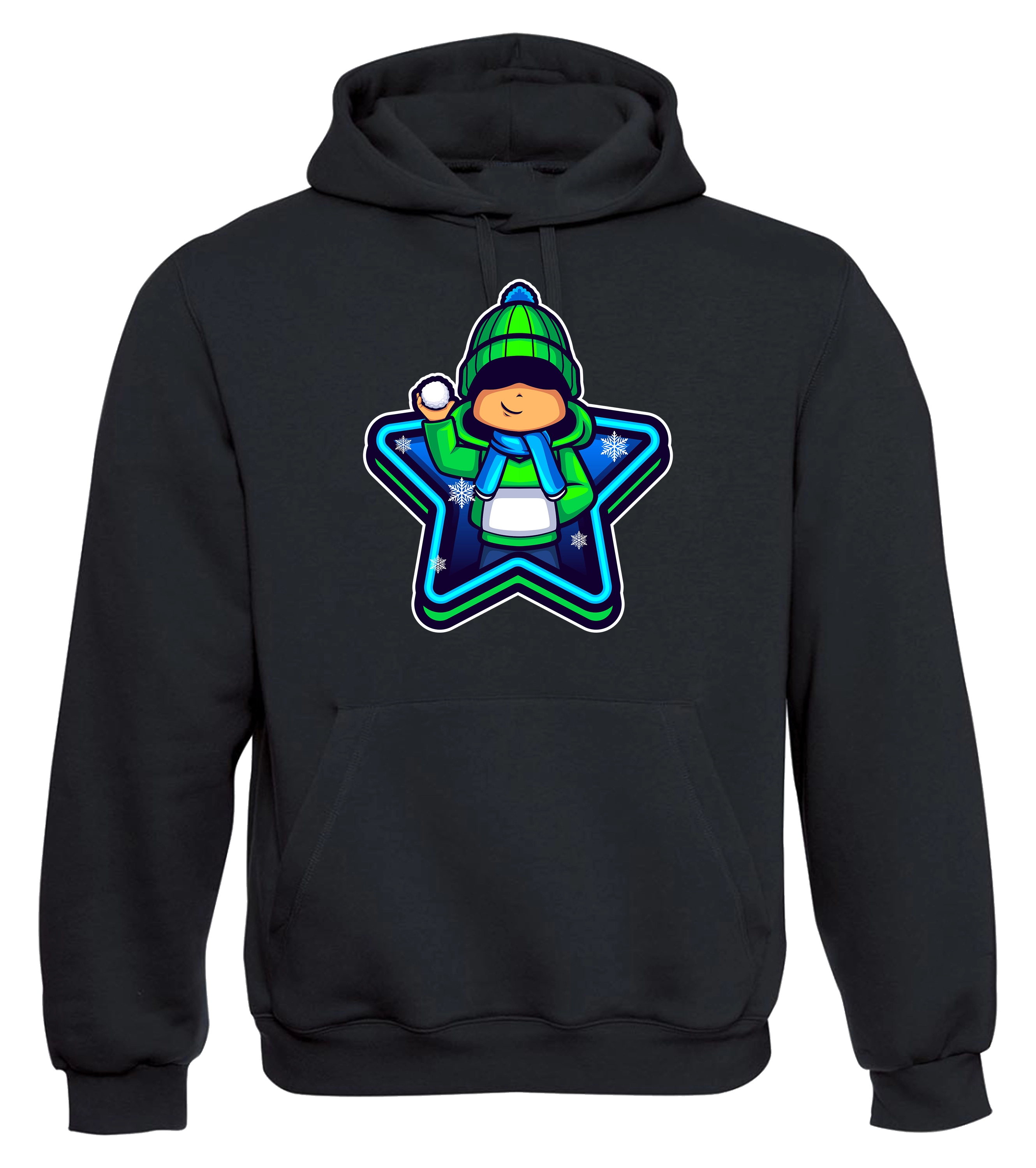 Jo Jonas Winter Bundle - Hoodie + Brawl Stars Plushi + handsignierte Autogrammkarte