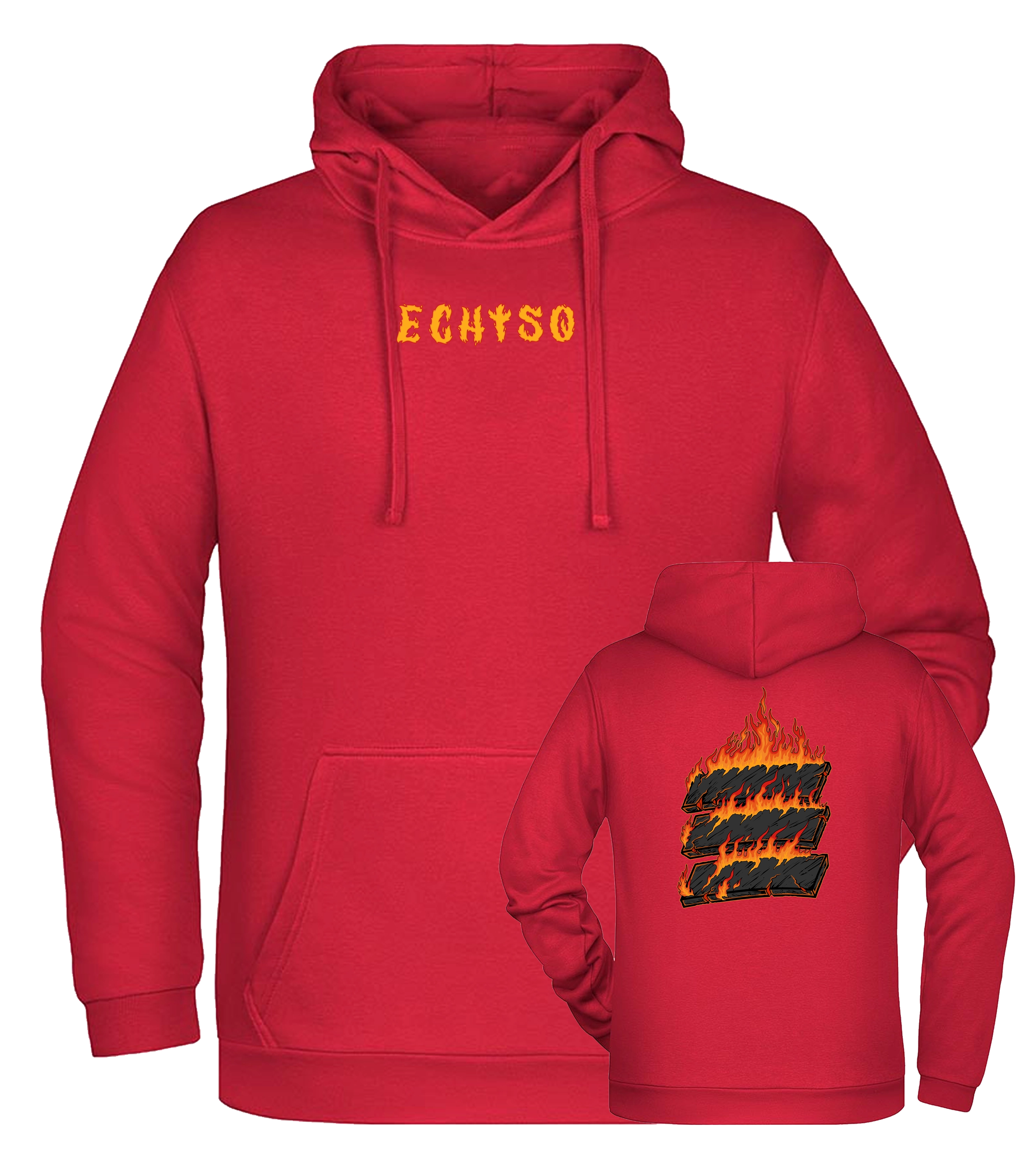 Echtso Bundle - Hoodie + Turnbeutel + handsignierte Autogrammkarte