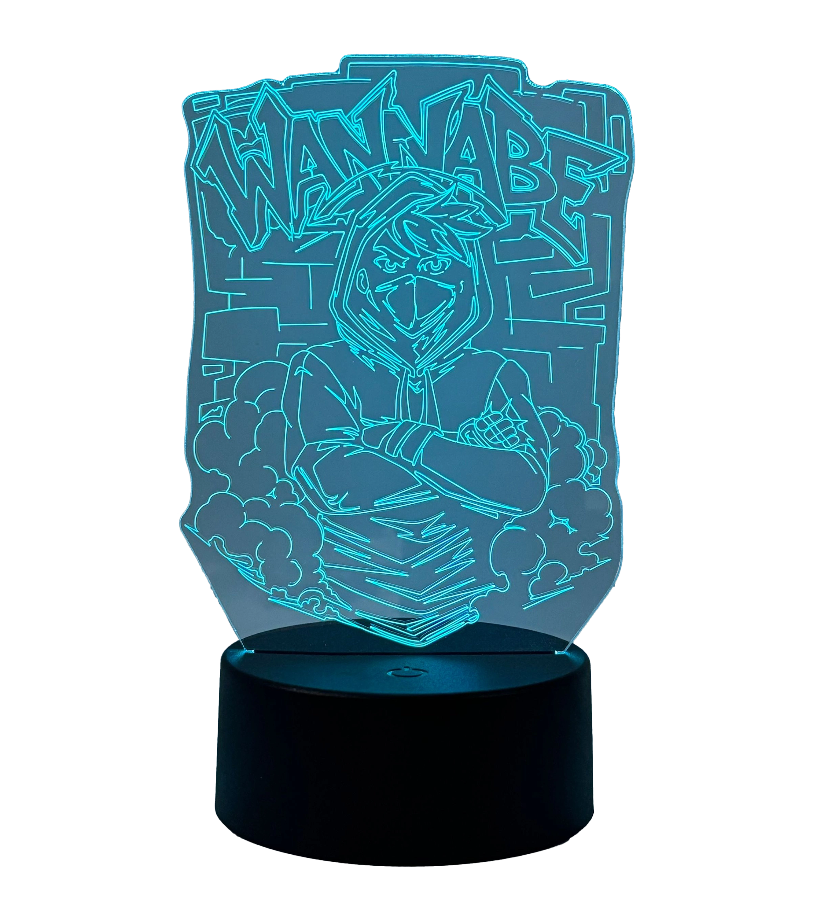 WannaBe Super Bundle - Logo Hoodie + Adventskalender + 3D-Lampe + Poster + Autogrammkarte