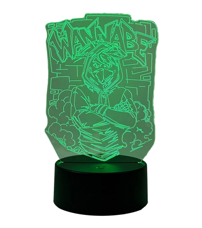 WannaBe Super Bundle - Graffiti Hoodie + Adventskalender + 3D-Lampe + Poster + Autogrammkarte