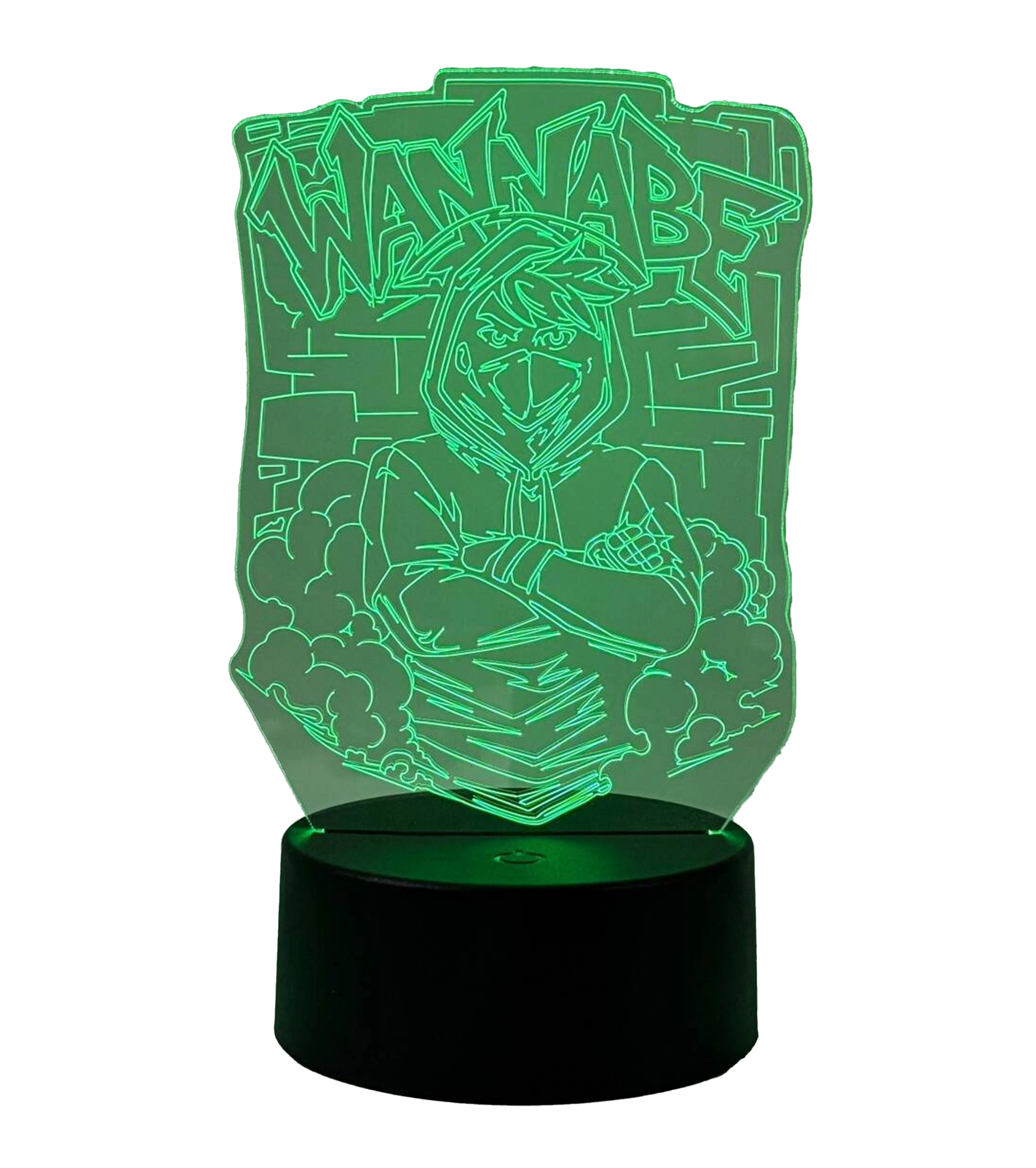 Wannabe 3D LED Lampe