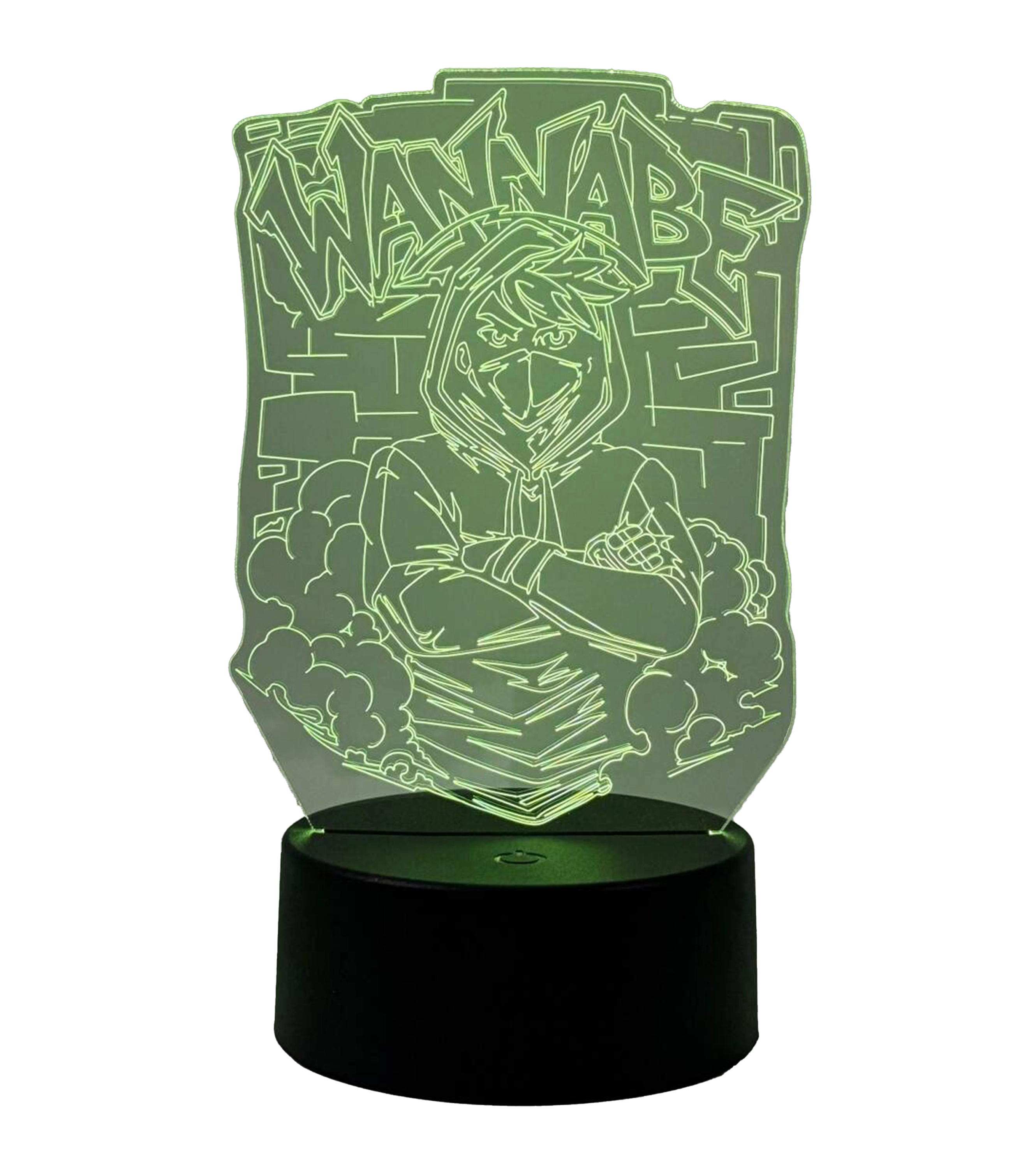 Wannabe 3D LED Lampe