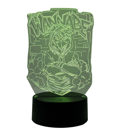 WannaBe Super Bundle - Graffiti Hoodie + Adventskalender + 3D-Lampe + Poster + Autogrammkarte