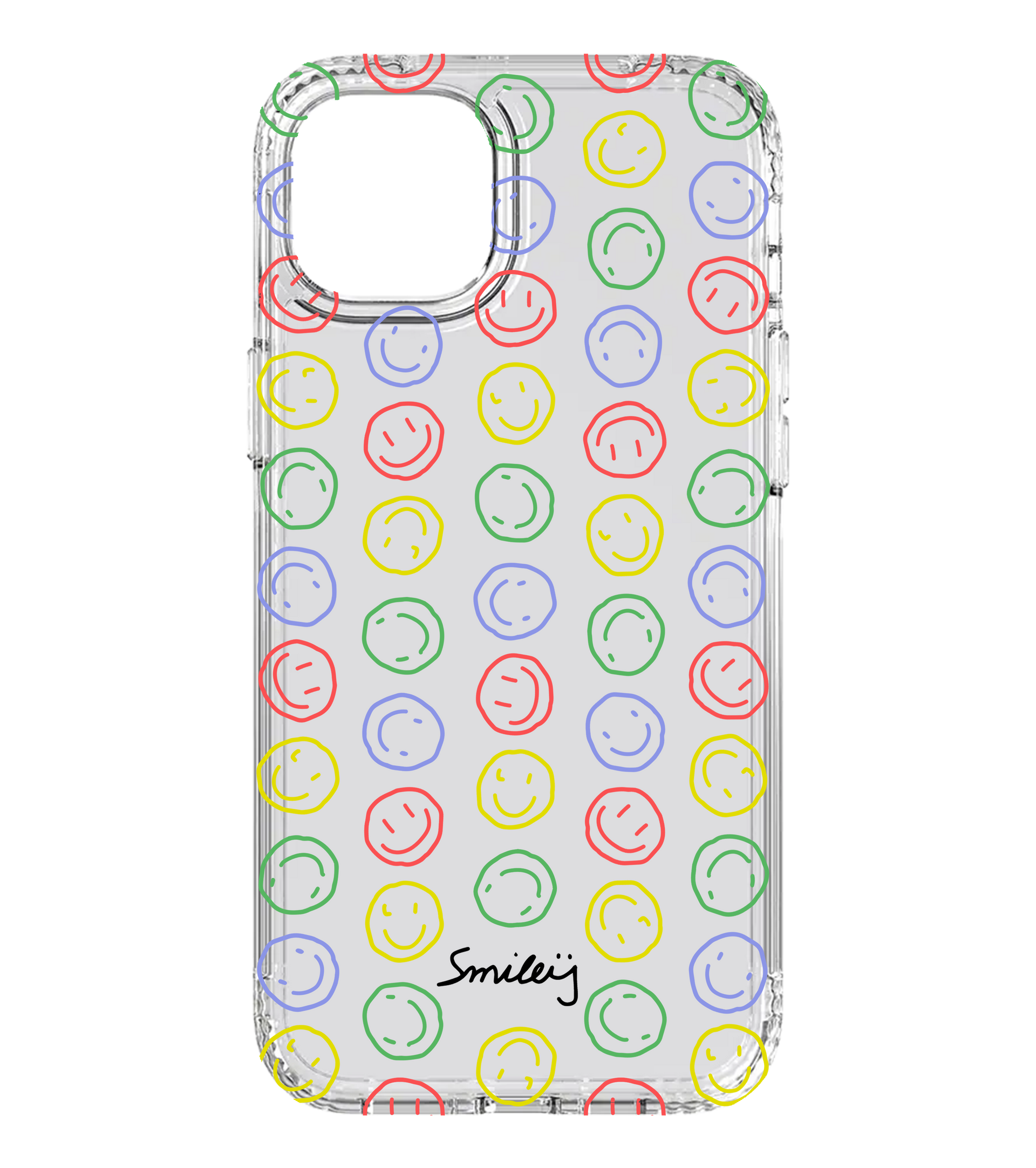 Smiley Handyhulle Soft Case transparent LunyMerch