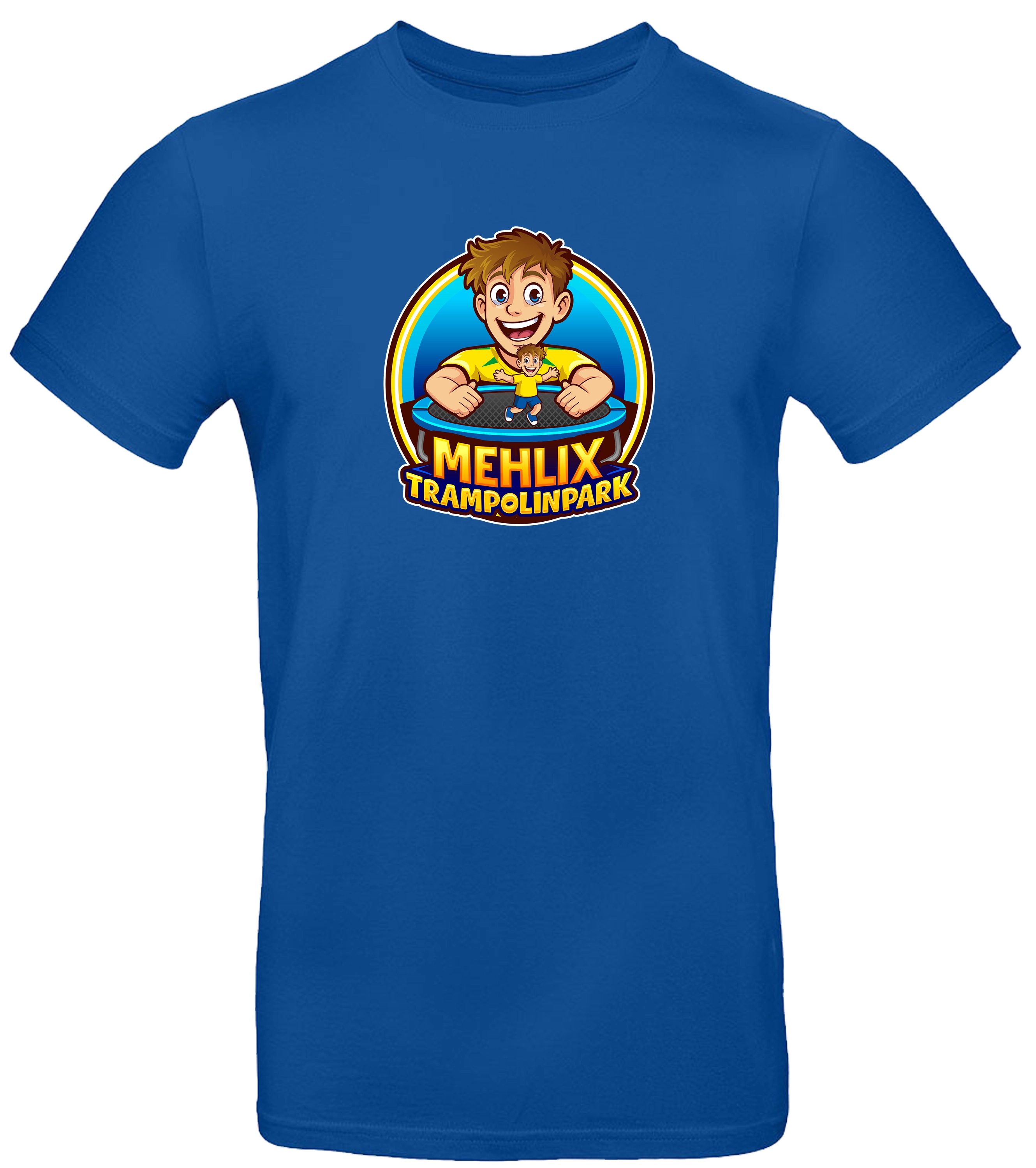 Mehlix Trampolinpark Bundle - T-Shirt + Schlüsselanhänger + Autogrammkarte