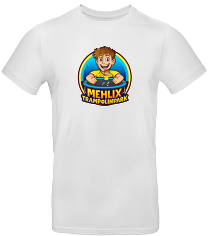 Mehlix Trampolinpark Bundle - T-Shirt + Schlüsselanhänger + Autogrammkarte