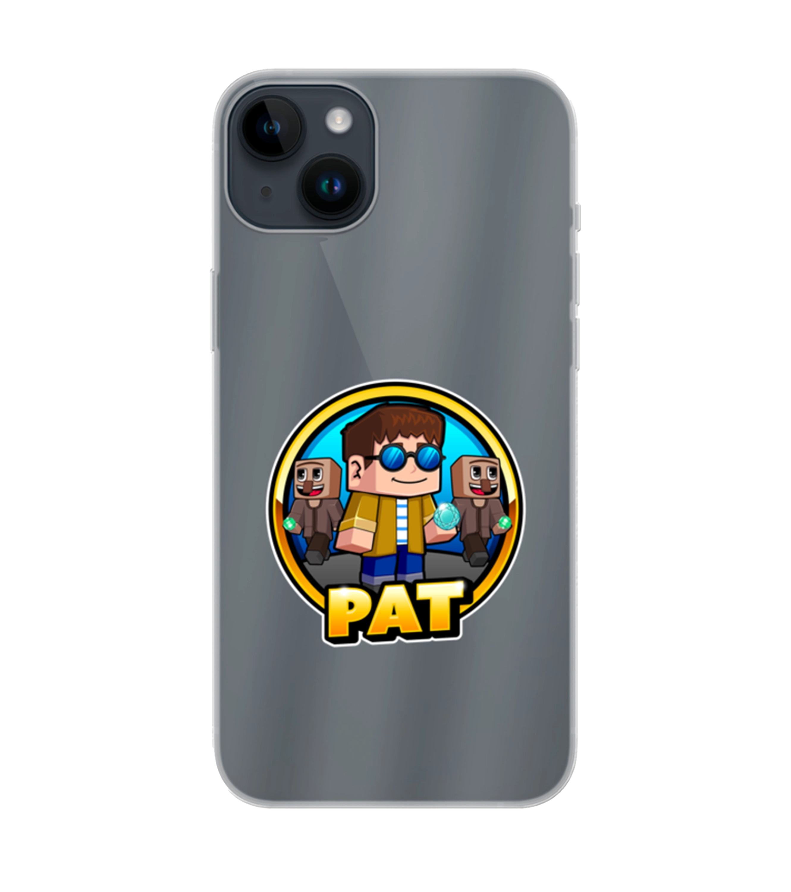 Pat Handyhülle (Soft Case transparent)