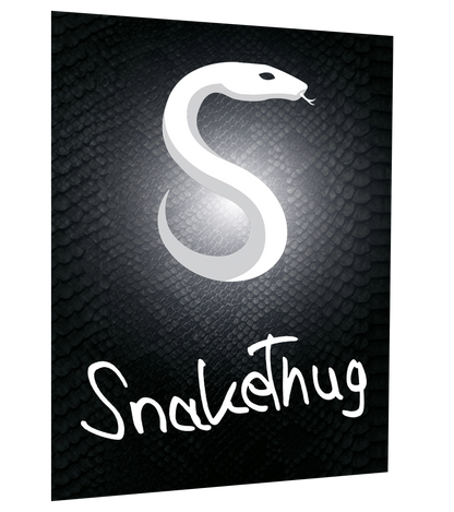 SnakeThug - Signature Hoodie Bundle + Autogrammkarte (Weiß)
