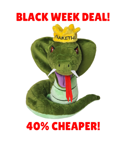 SnakeThug BLACK WEEK - Cobra Plushie