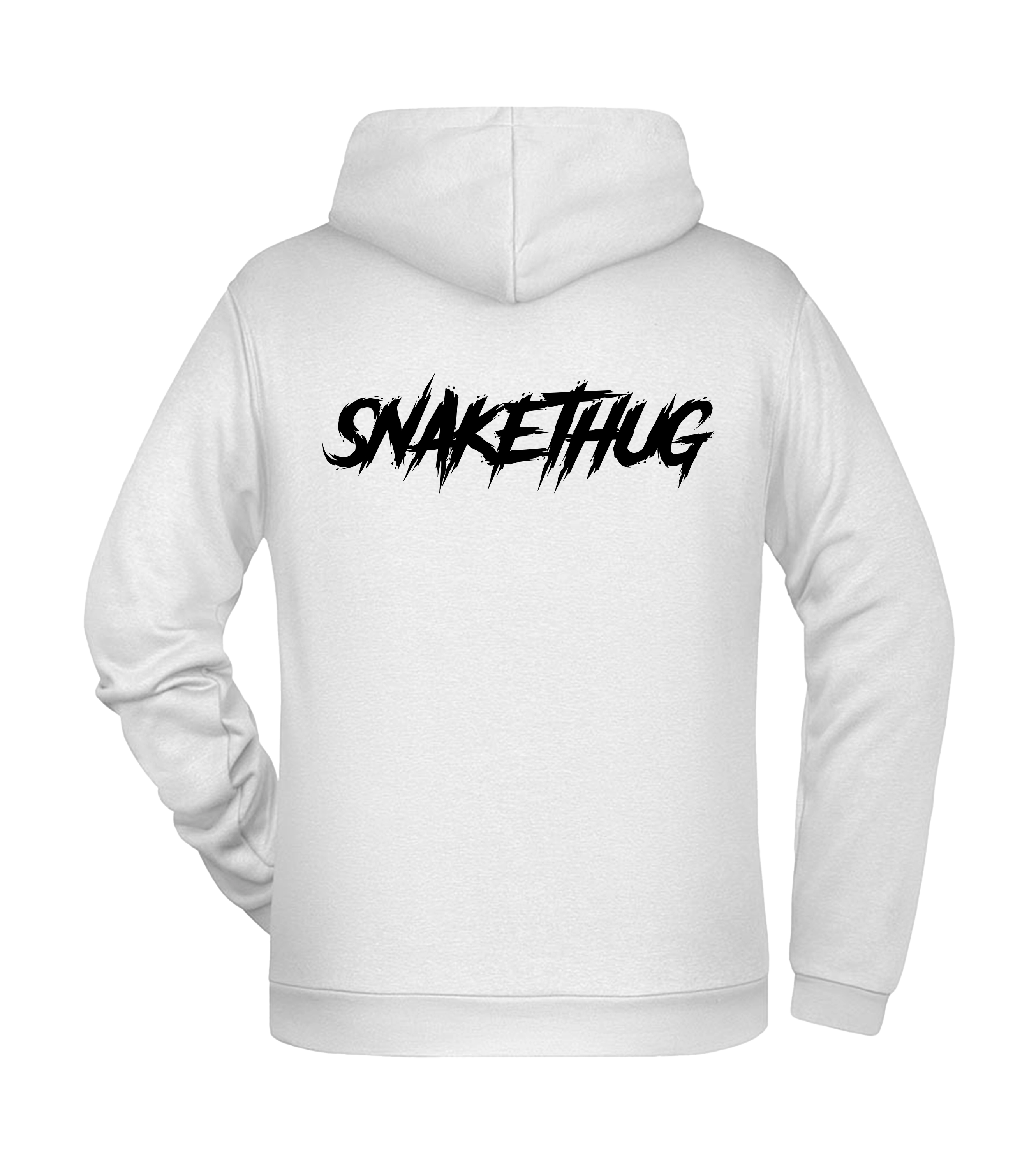 SnakeThug - Signature Hoodie Bundle + Autogrammkarte (Weiß)