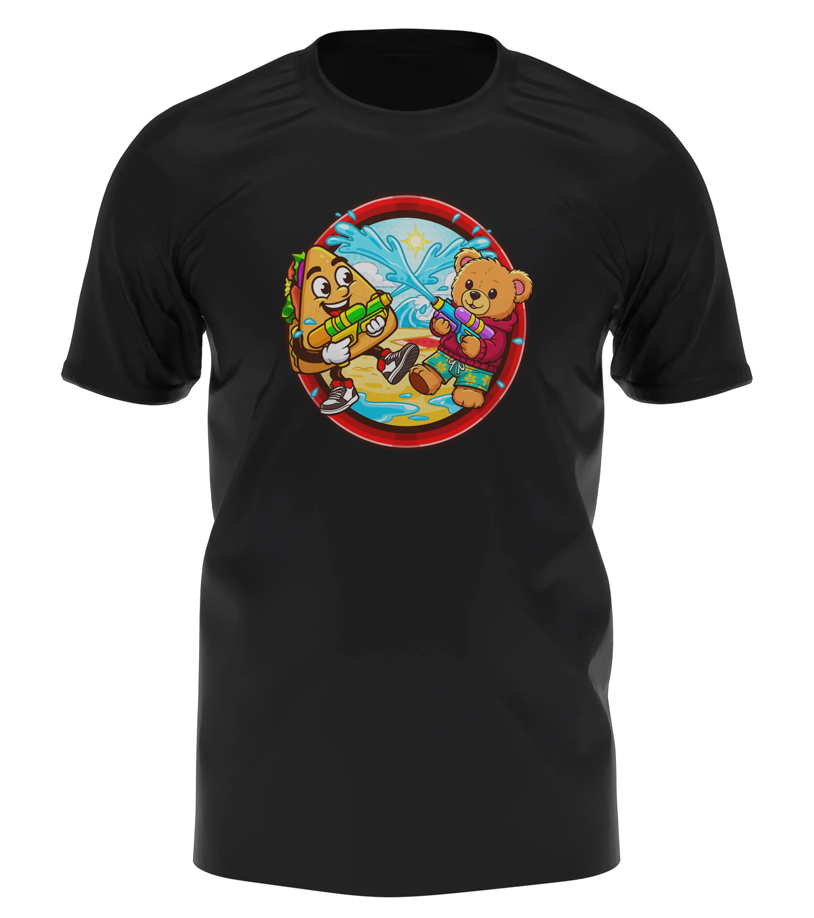 CutterAli x Nuno - Sommer Bundle - T-Shirt, Wasserpistole, Drink & Autogrammkarte
