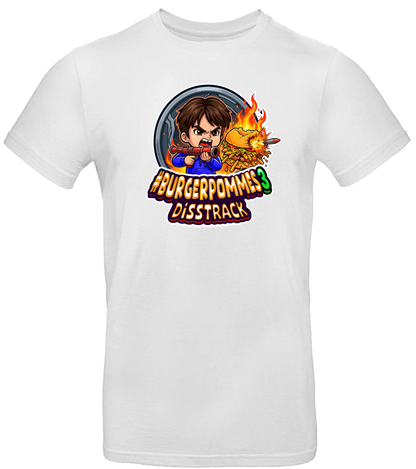 MarvinVlogt x Leontin - #BURGERPOMMES 3 Disstrack - T-Shirt, Turnbeutel & Autogrammkarte