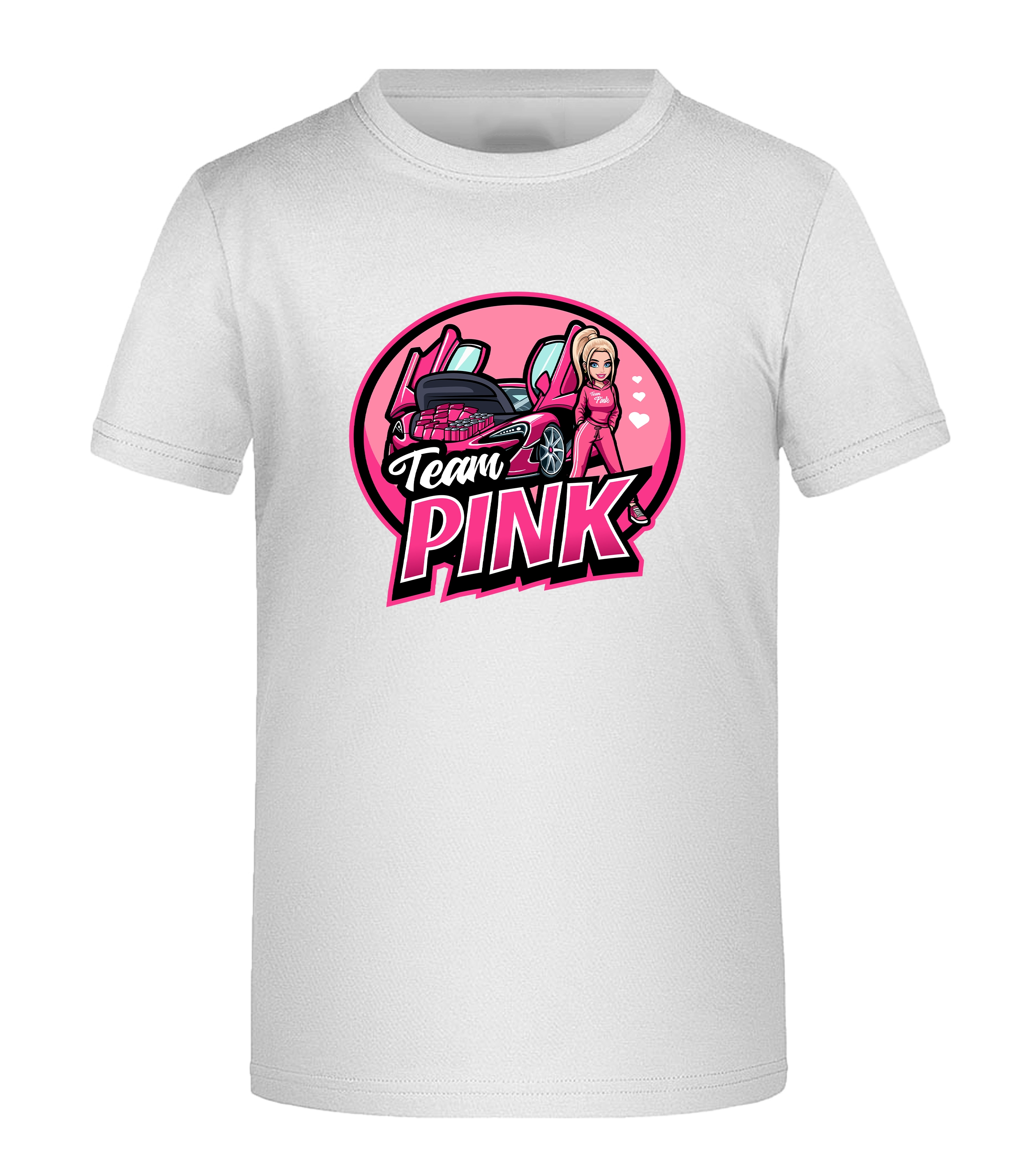 #TEAMPINK Canselguel - T-Shirt + #TeamPink Drink + Schlüsselanhänger + Turnbeutel & handsignierte Autogrammkarte