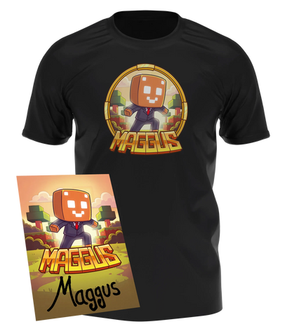 Maggus - T-Shirt + Autogrammkarte