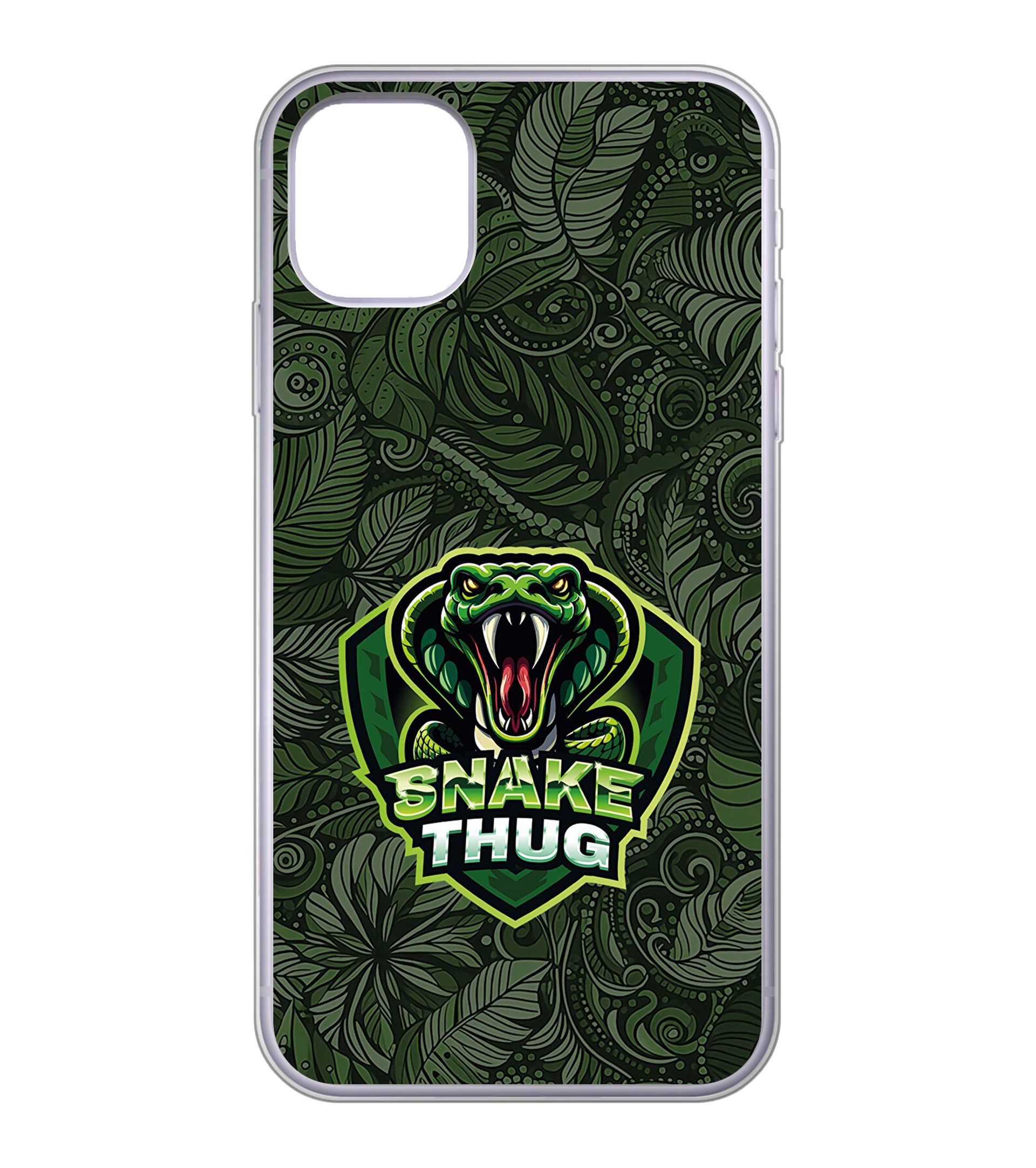 SnakeThug Jungle Handyhülle (Soft Case transparent) – LunyMerch™