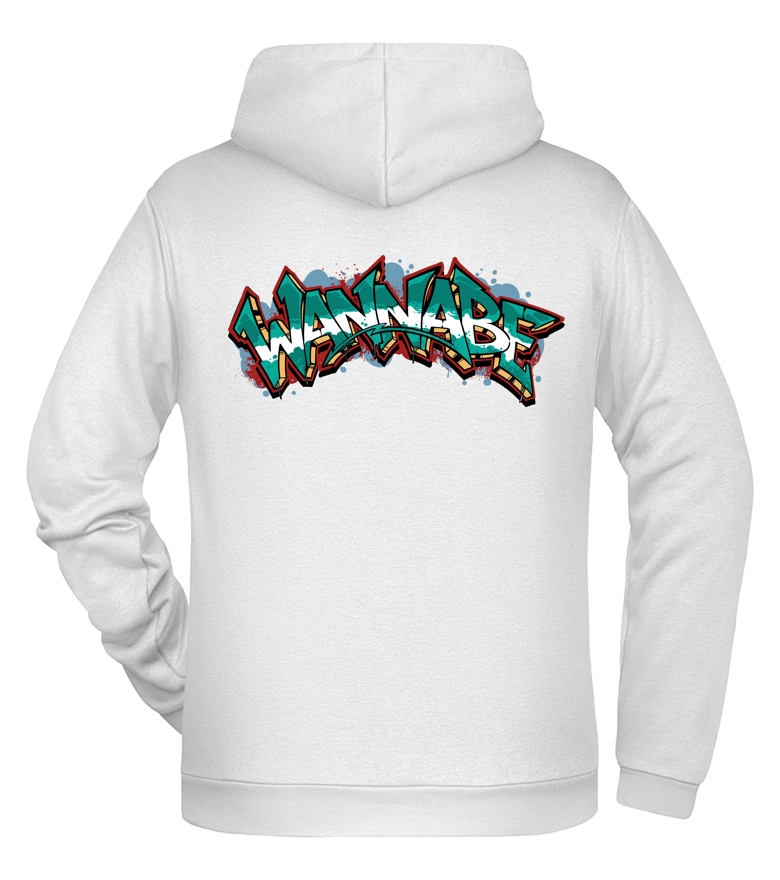 WannaBe BLACK WEEK Bundle - Graffiti Hoodie + Adventskalender + Autogrammkarte