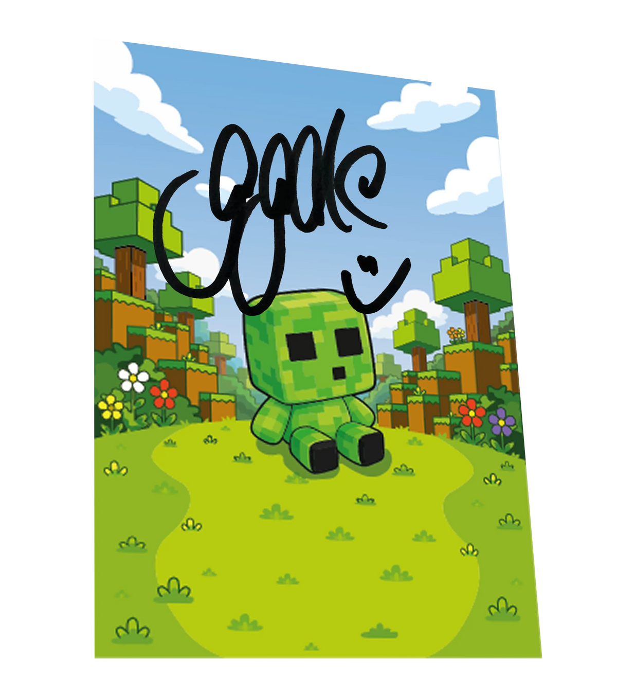 Schleimi Plushie + Autogrammkarte